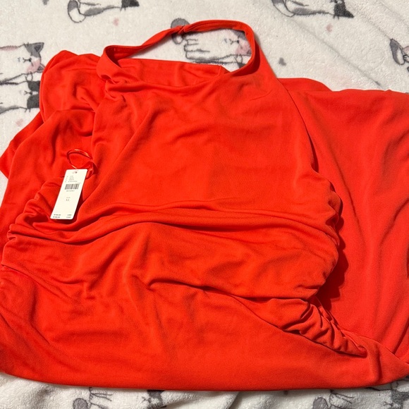 ✨ Anthropologie Slinky Knit Halter Dress Sz XL - Picture 9 of 9